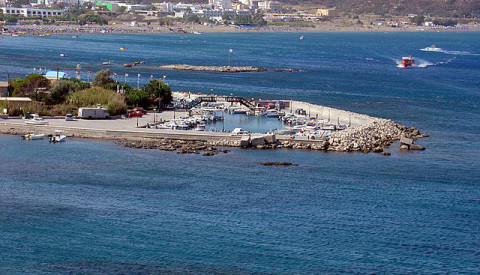 Faliraki ist ein Hot-Spot für Touristen. Rhodos Reisen