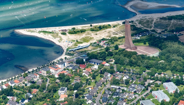 Der charmante Ort Burg auf Fehmarn.