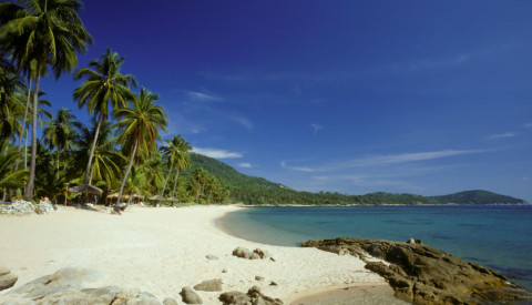 Der Chaweng Beach auf Koh Samui