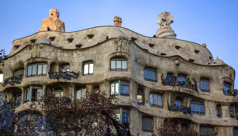 Casa Mila in Barcelona