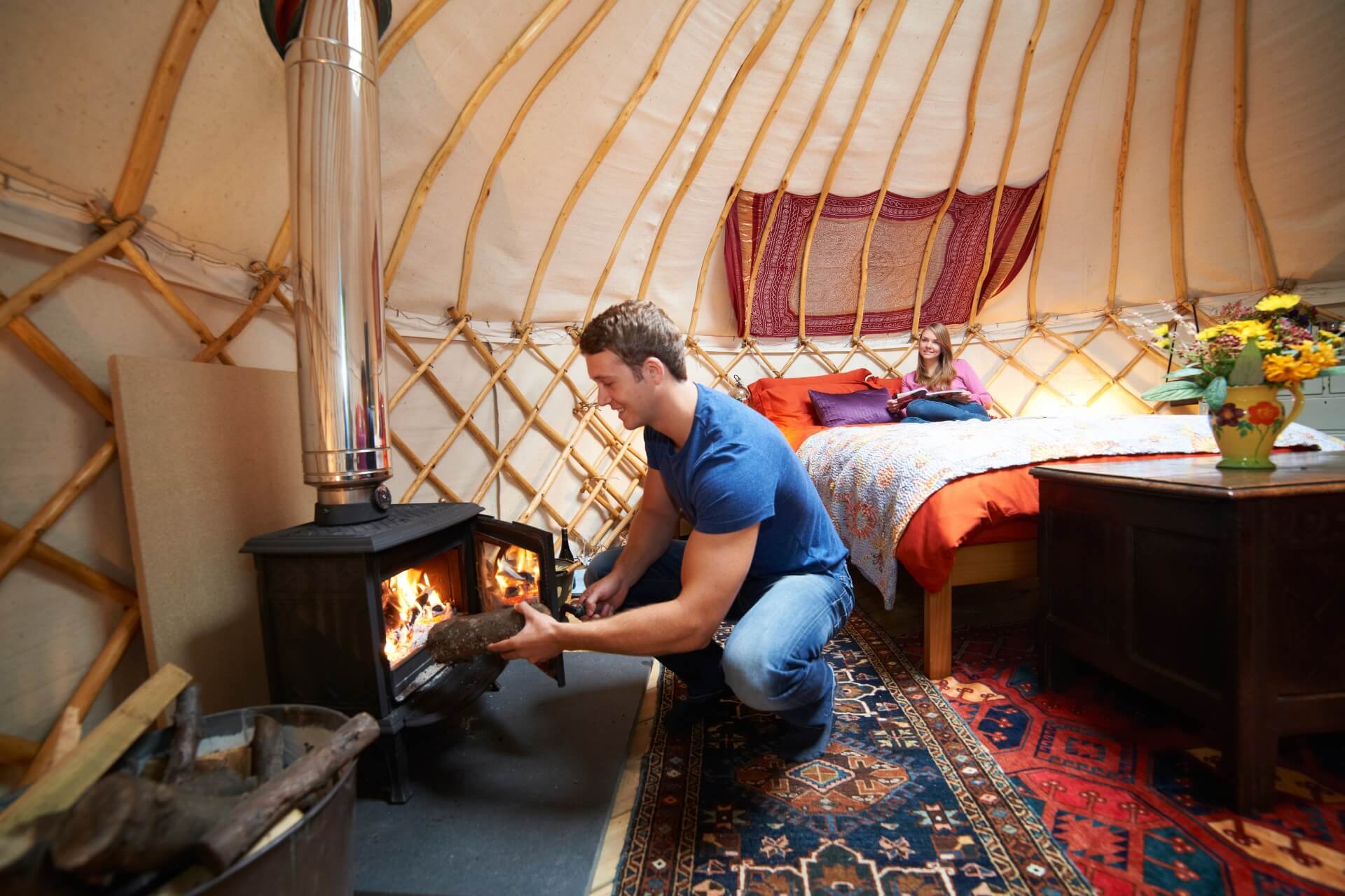 Glamping Yurt