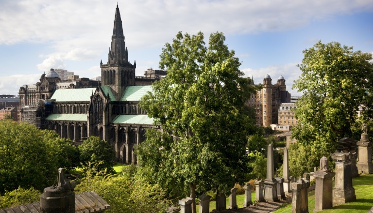 Die Kathedrale von Glasgow.