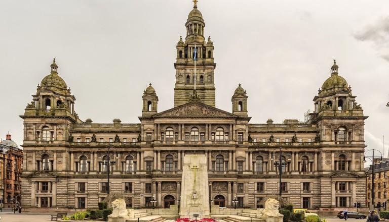 Die Glasgow City Chambers.