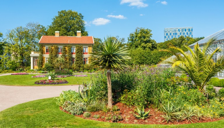 Der Park des Gartenbauvereins Trädgårdsföreningen. Göteborg.