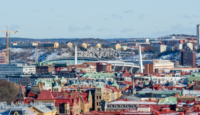 Das Ullevi Stadion in Göteborg.