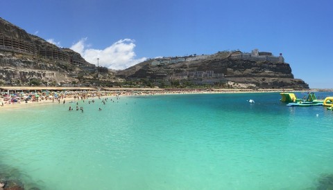 Türkisblaues Meer und fasziniernde Landschaften auf Gran Canaria-