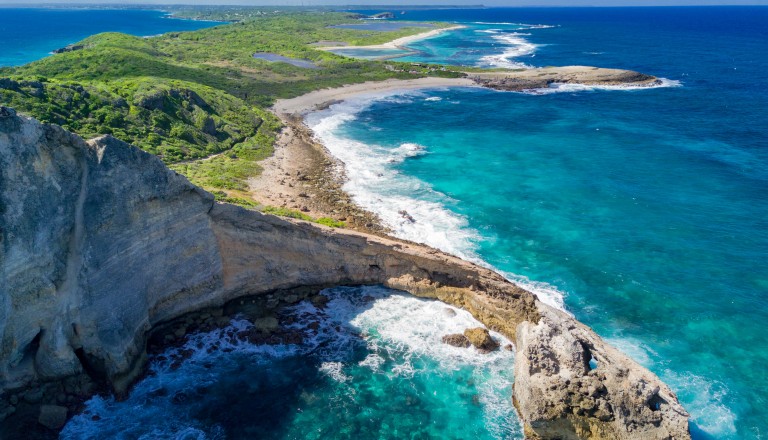 Der Pointe des Colibris auf Guadeloupe.