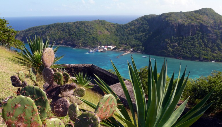 Les Saintes auf Guadeloupe.