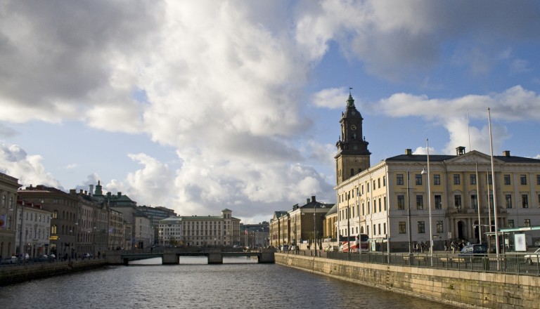 Das Rathaus in Göteborg. Rundreisen Schweden.