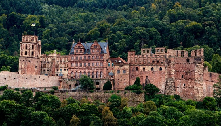 Das Heidelberger Schloss ist natürlich Sehenswürdigkeit Nr. 1.