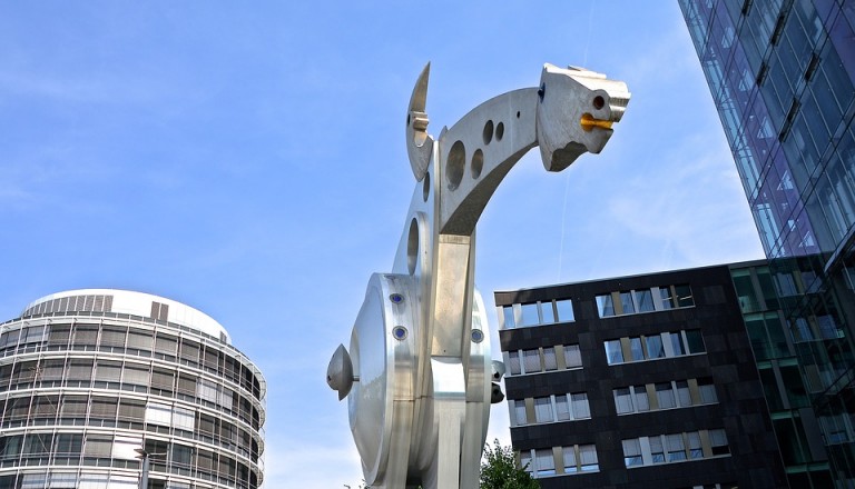 Heidelberg Bergheim Skulptur