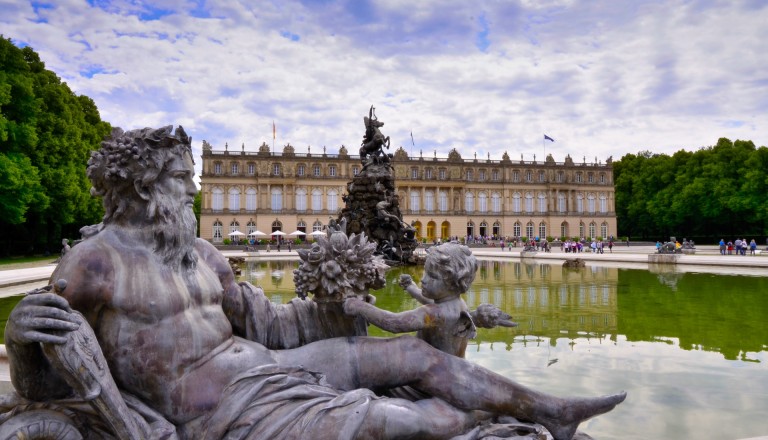 Das Schloss Herrenchiemsee.