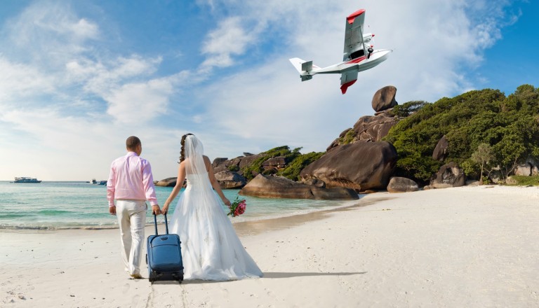 Hochzeitsreisen Flitterwochen Honeymoon