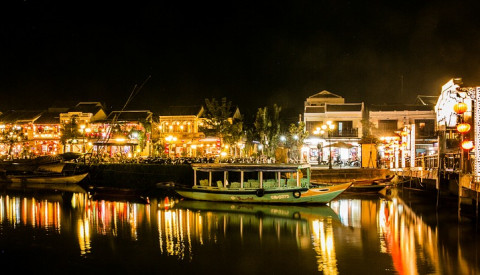 Der alte Handelsort Hoi An.