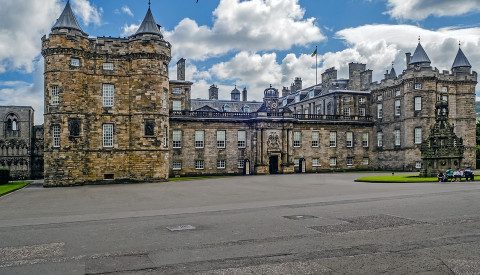 Der Holyrood Palace in Edinburgh