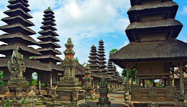 Der Taman Ayun Tempel auf Bali.