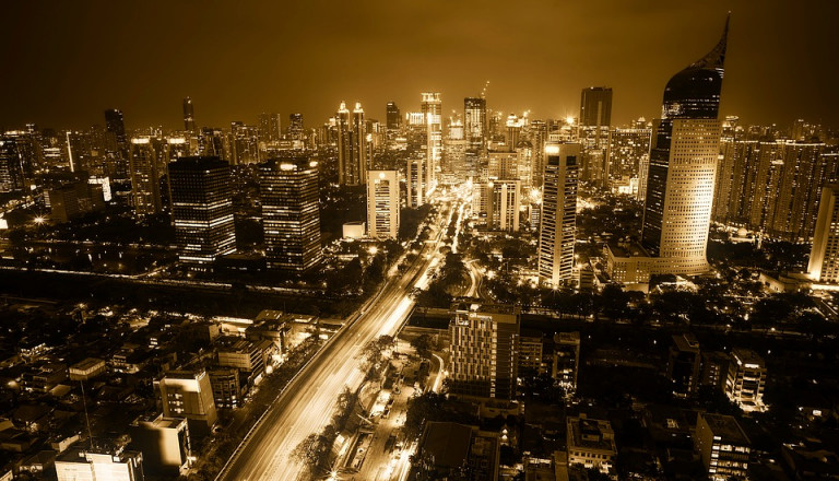 In Indonesiens Hauptstadt Jakarta leben rund 10 Millionen Menschen.