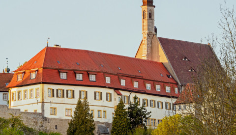 Johanniskirche und Kriminalmuseum in Rothenburg