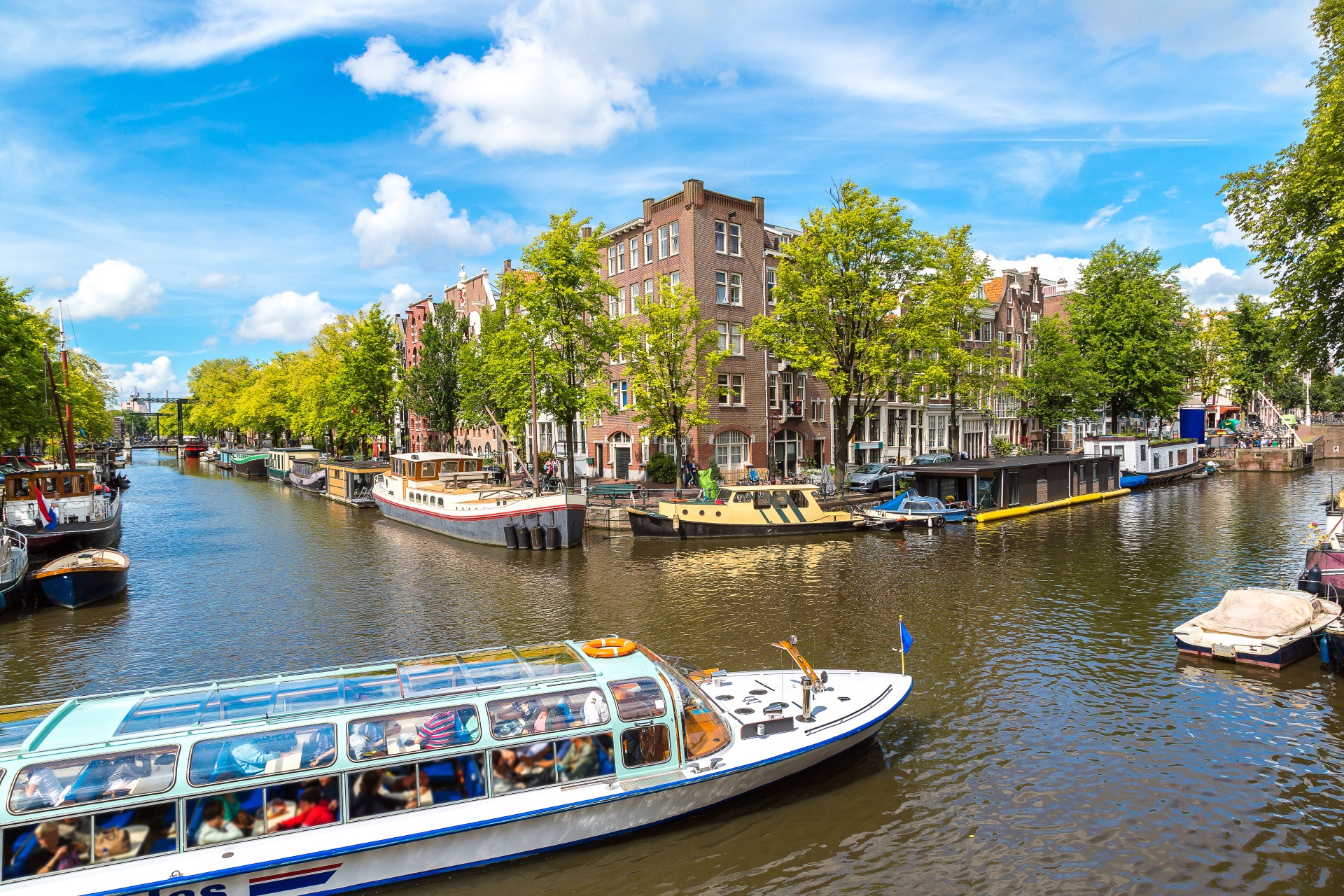 Kanalrundfahrt in Amsterdam