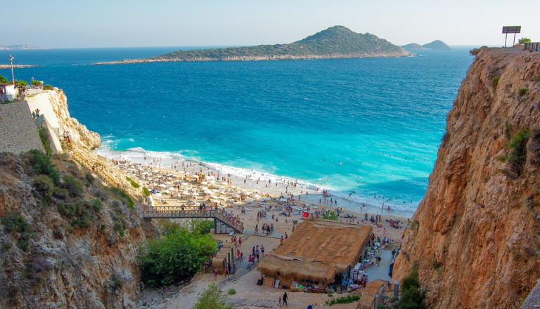Strand in der Türkei (Kaputas Beach)