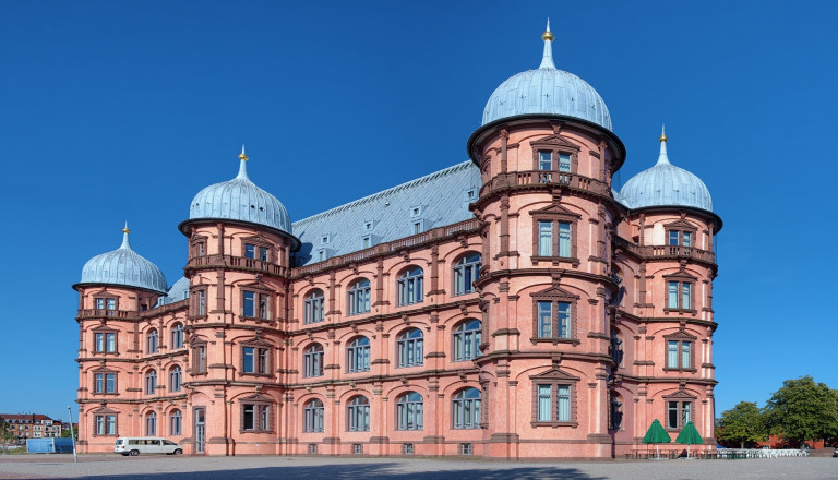 Das Gottesauer Schloss in Karlsruhe