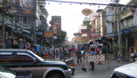 Die Khaosan Road ist seit je her ein Backpackermagnet.