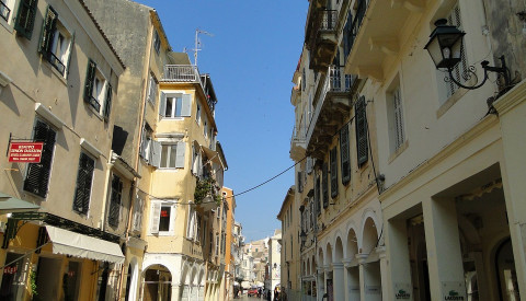 Kabielo gehört zu den beliebtesten Stadtteilen von Korfu.