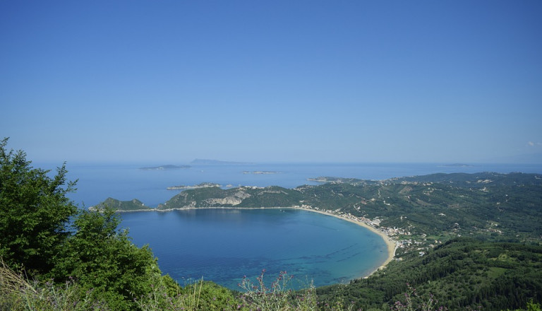 korfu strand meer griechenland