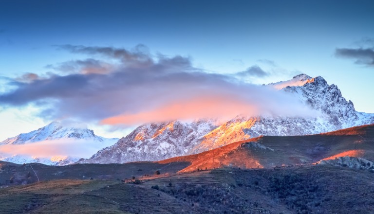 Der Monte Cinto auf Korsika.