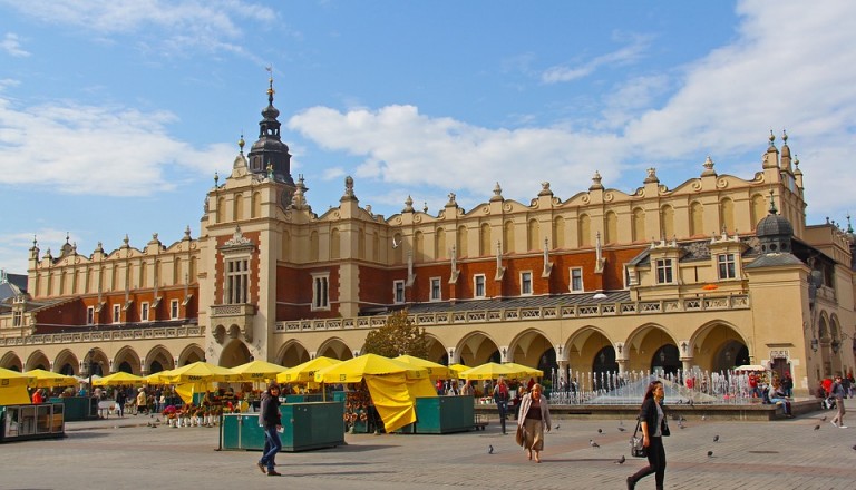 Städtereisen Krakau Marktplatz