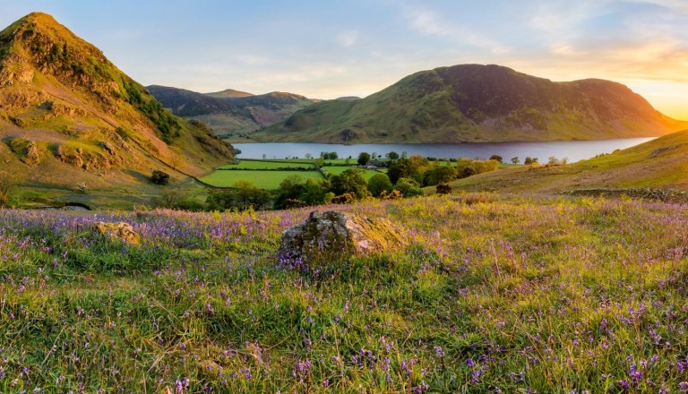 Der Lake District Nationalpark in England.