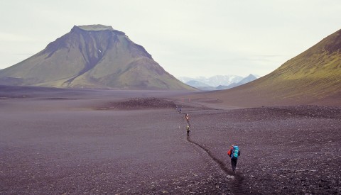 Laugavegur Island Wandern