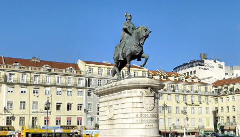 Der Praca da Figueira im Stadtteil Baixa