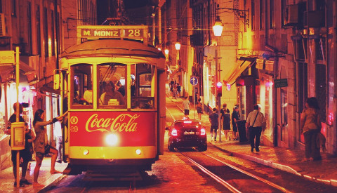 Bairro Alto in Lissabon