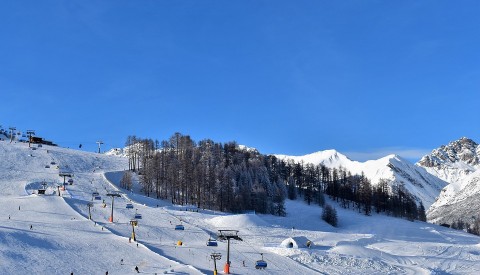 Livigno Abfahrt