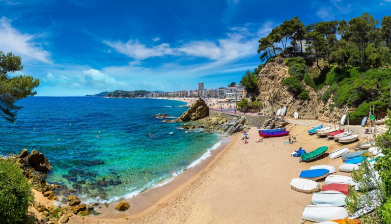 Wassersport steht in Lloret de Mar an erster Stelle.