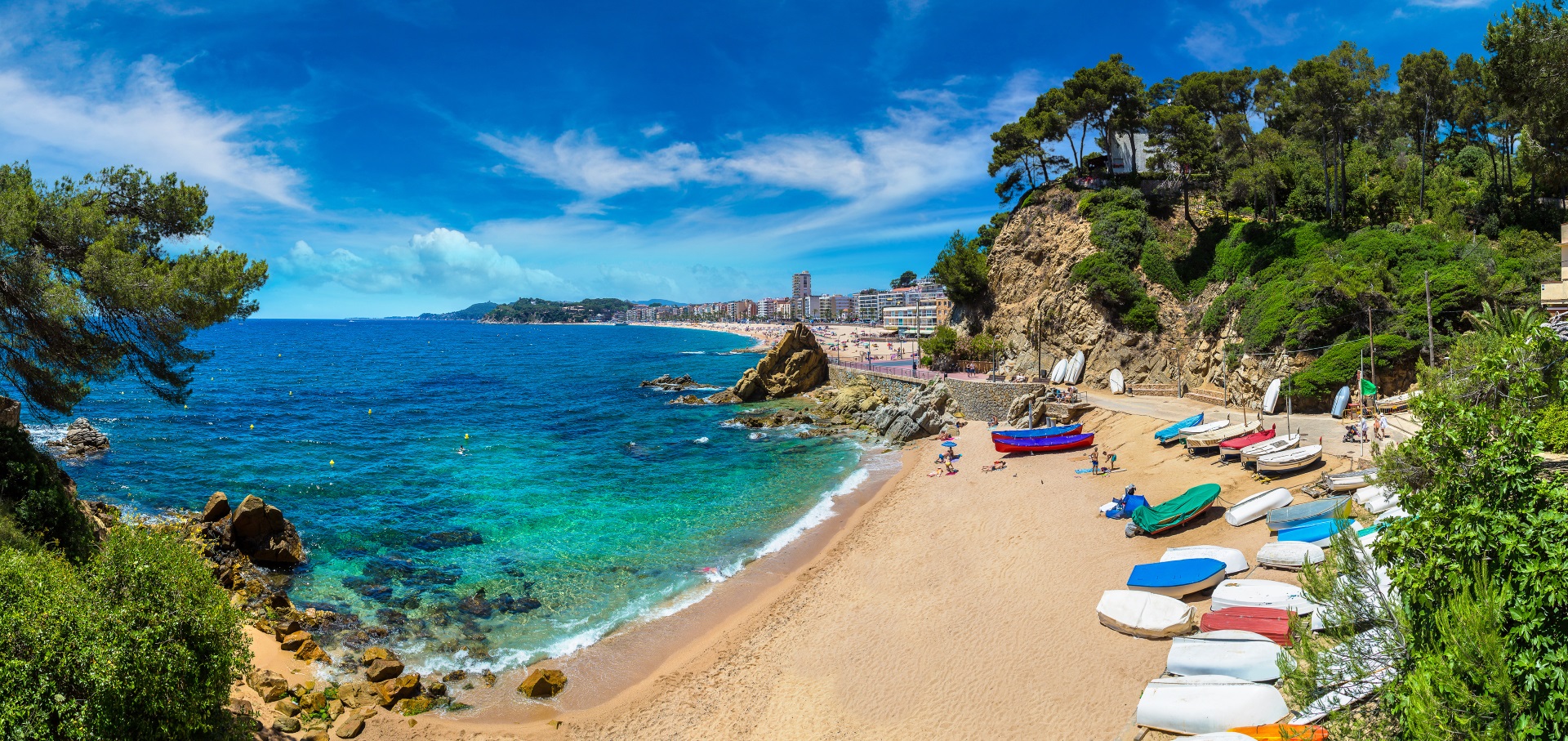 Wassersport steht in Lloret de Mar an erster Stelle.