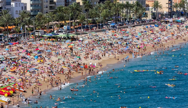 Strand LLoret de Mar