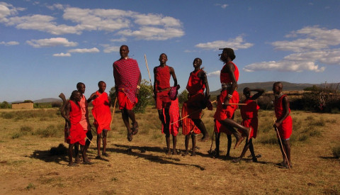 Das Reservat der Massais ist Teil der Serengeti.