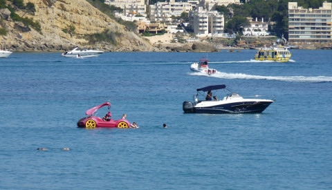 Badespaß ist auf Mallorca garantiert