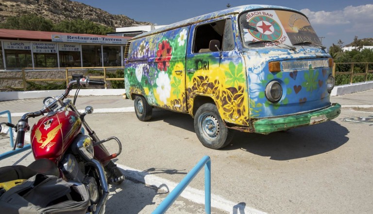 Matala Hippie Bus