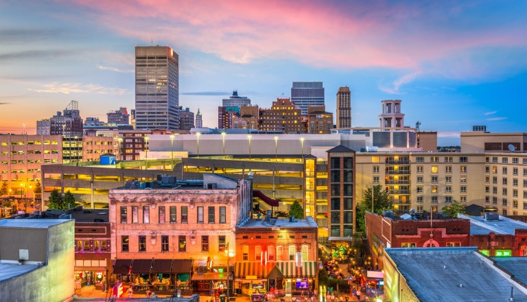 Memphis Städtereisen Skyline Beale Street