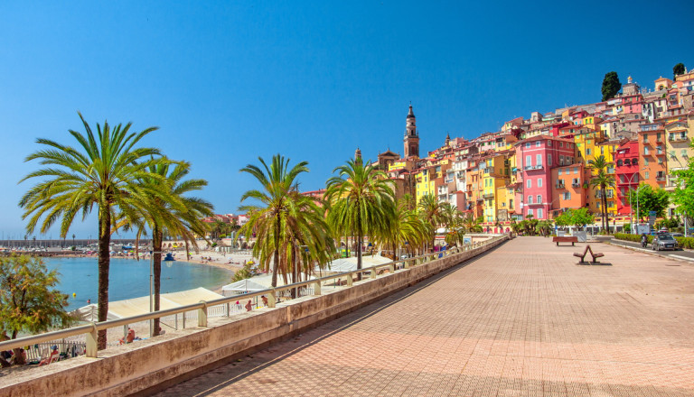 Menton, Frankreich