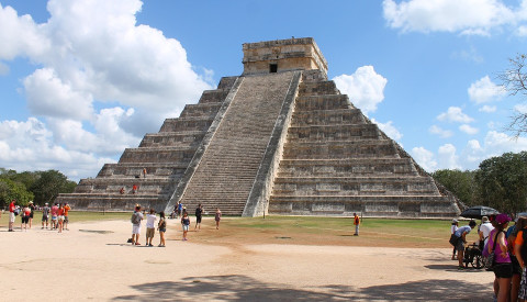 Die Maya Tempelanlage Chichén Itzá