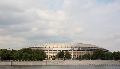 Das Stadion von Moskau