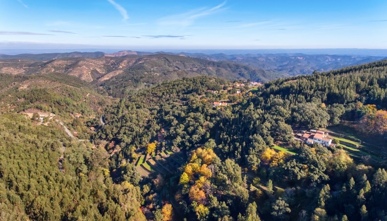 Das Inland der Algarve mit der Serra de Monchique.