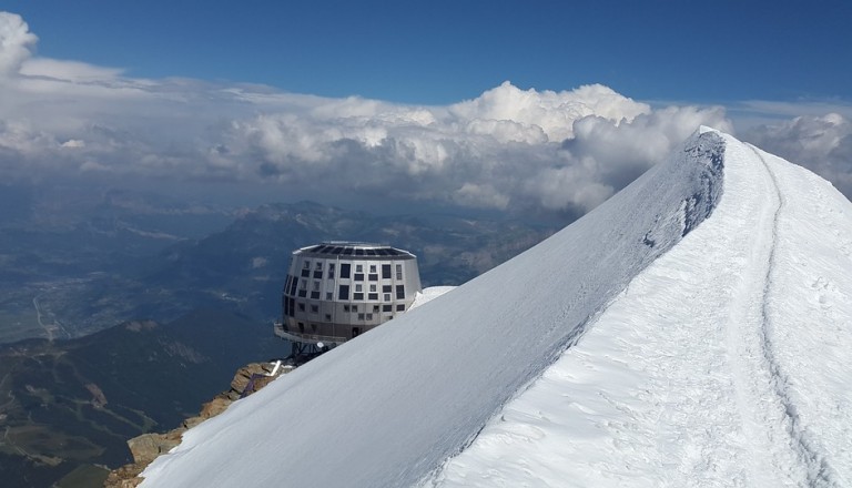 Frankreichs höchster Berg - der Mont Blanc.