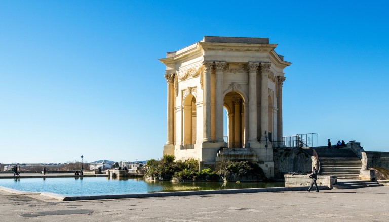 Der Place Royale du Peyrou, Montpellier.