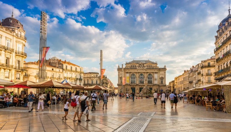 Montpellier Place de la Comedie