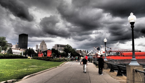 Der Alte Hafen von Montreal lädt zum Flanieren ein.